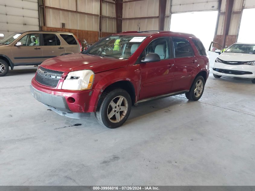 2005 Chevrolet Equinox Lt VIN: 2CNDL73F756040295 Lot: 39956016