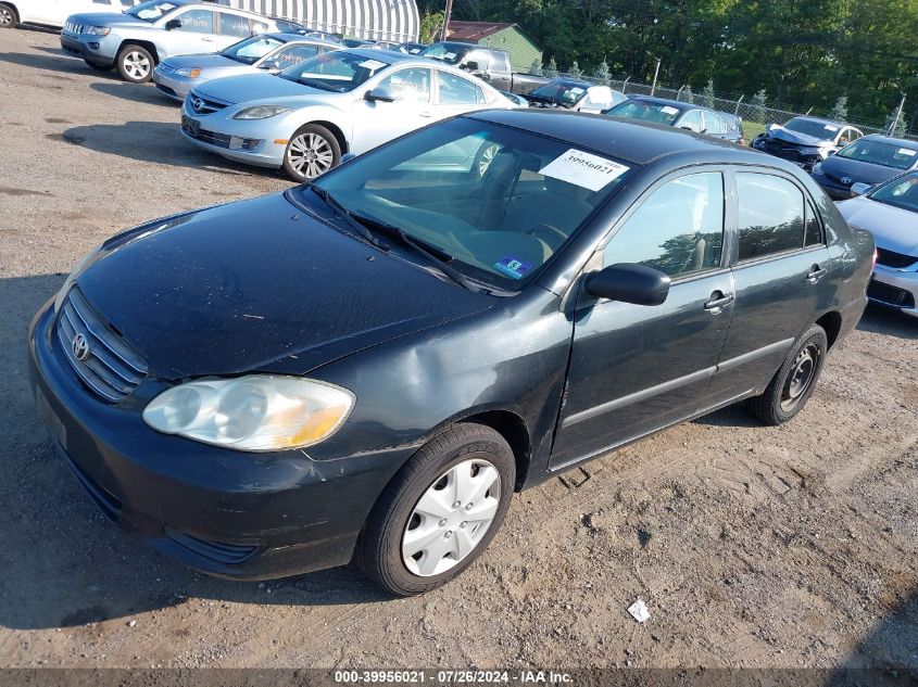 2T1BR32E84C298107 | 2004 TOYOTA COROLLA