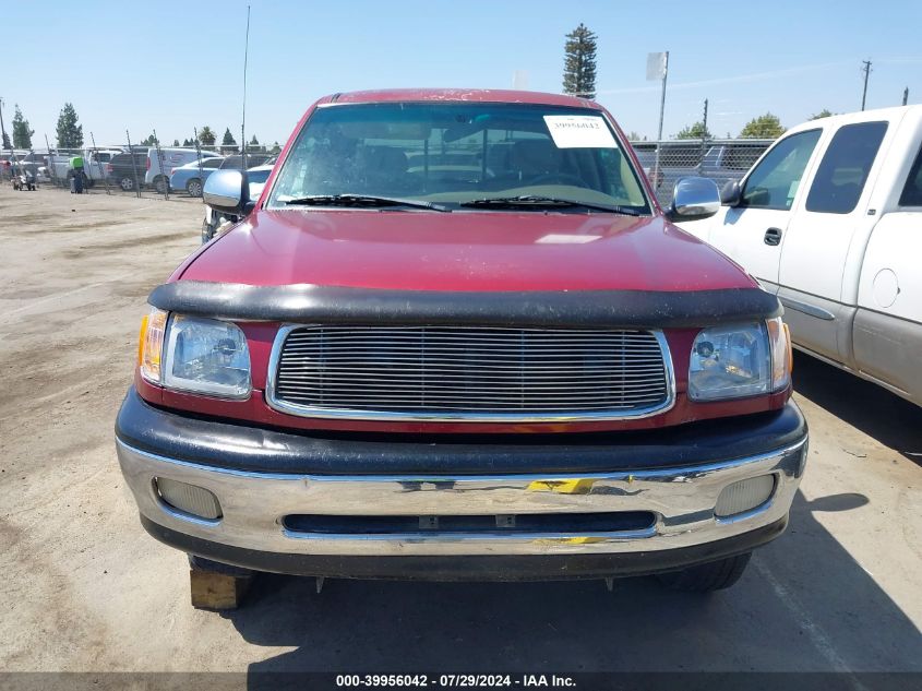 2001 Toyota Tundra Sr5 VIN: 5TBRN34191S163797 Lot: 39956042