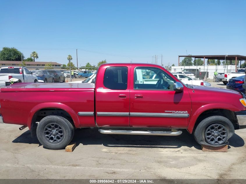 2001 Toyota Tundra Sr5 VIN: 5TBRN34191S163797 Lot: 39956042