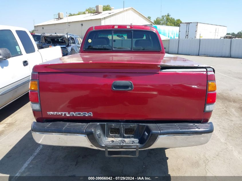 2001 Toyota Tundra Sr5 VIN: 5TBRN34191S163797 Lot: 39956042