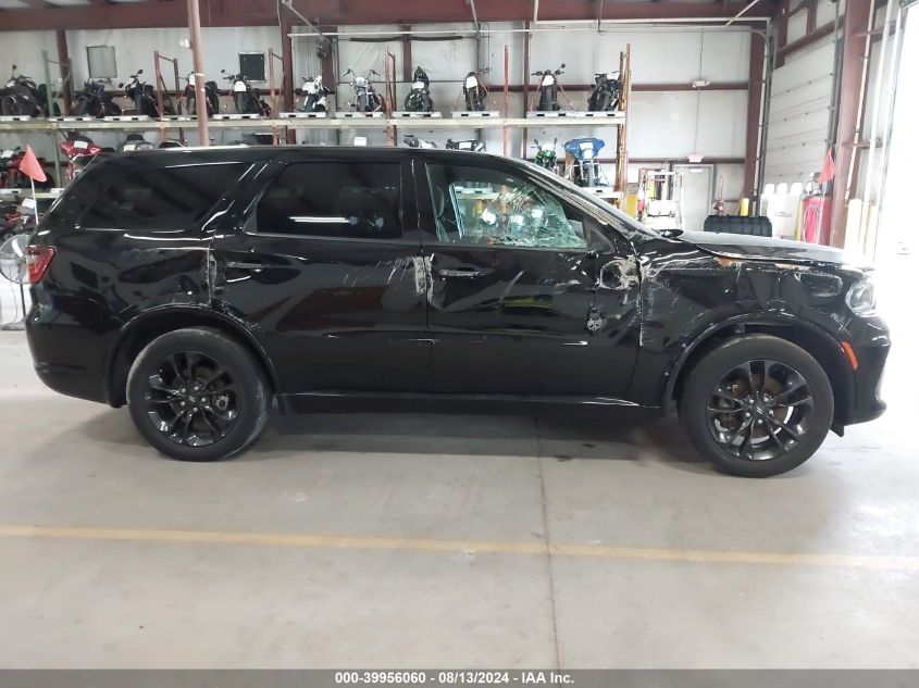 2021 Dodge Durango Gt Awd VIN: 1C4RDJDG6MC766375 Lot: 39956060