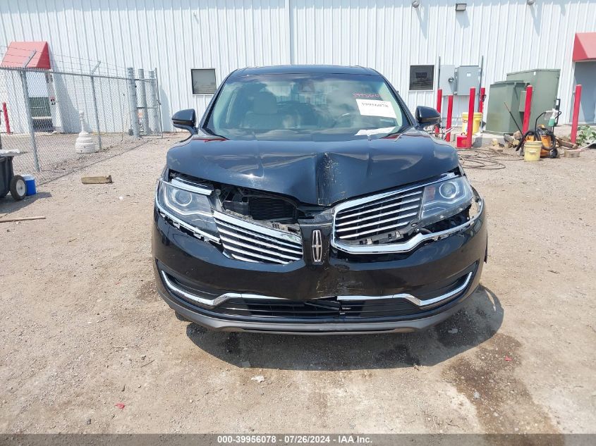 2018 Lincoln Mkx Reserve VIN: 2LMPJ8LR6JBL47837 Lot: 39956078