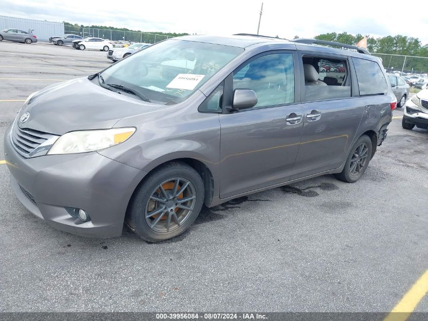 2016 Toyota Sienna Xle 8 Passenger VIN: 5TDYK3DC1GS747780 Lot: 40680119