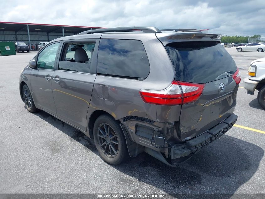 2016 Toyota Sienna Xle 8 Passenger VIN: 5TDYK3DC1GS747780 Lot: 40680119