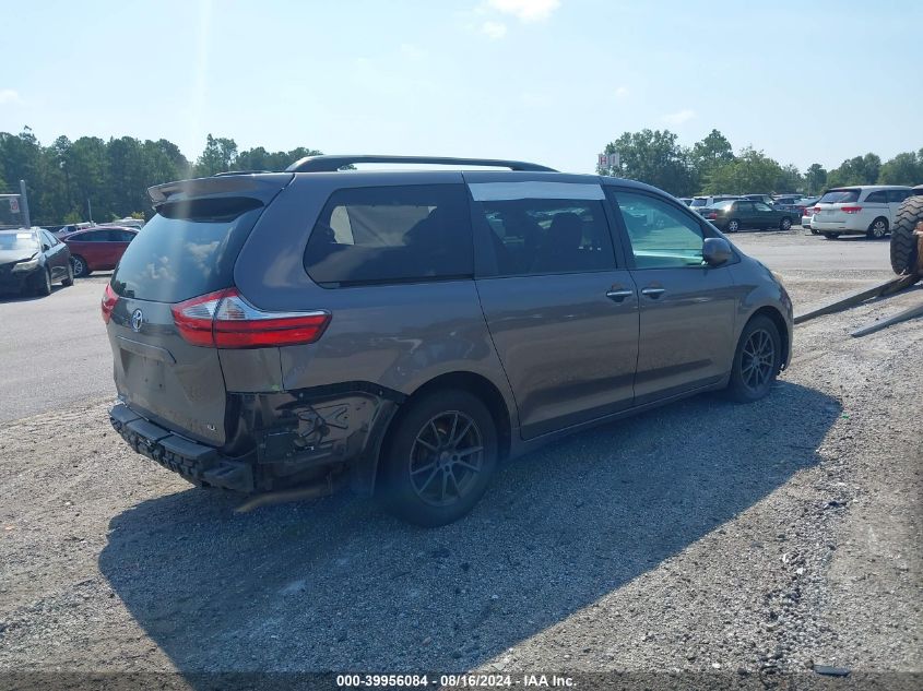 2016 Toyota Sienna Xle 8 Passenger VIN: 5TDYK3DC1GS747780 Lot: 40680119