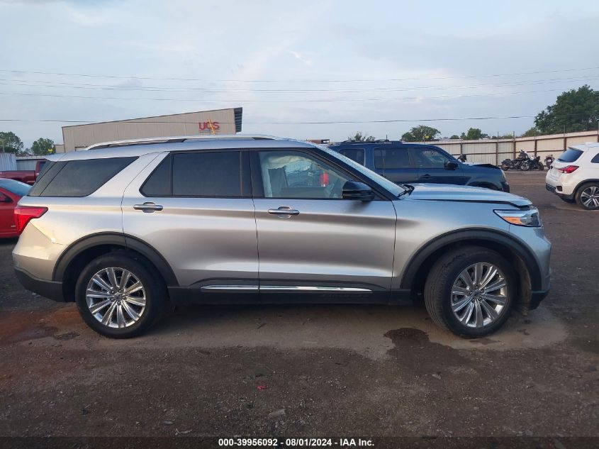 2021 Ford Explorer Limited VIN: 1FMSK7FH7MGC49462 Lot: 39956092