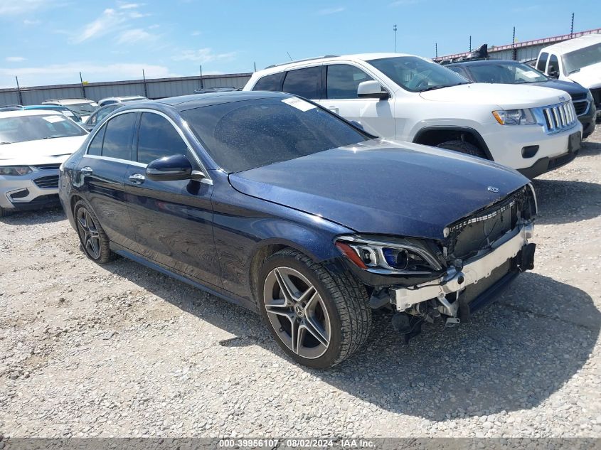 55SWF8EB8KU286071 2019 MERCEDES-BENZ C CLASS - Image 1