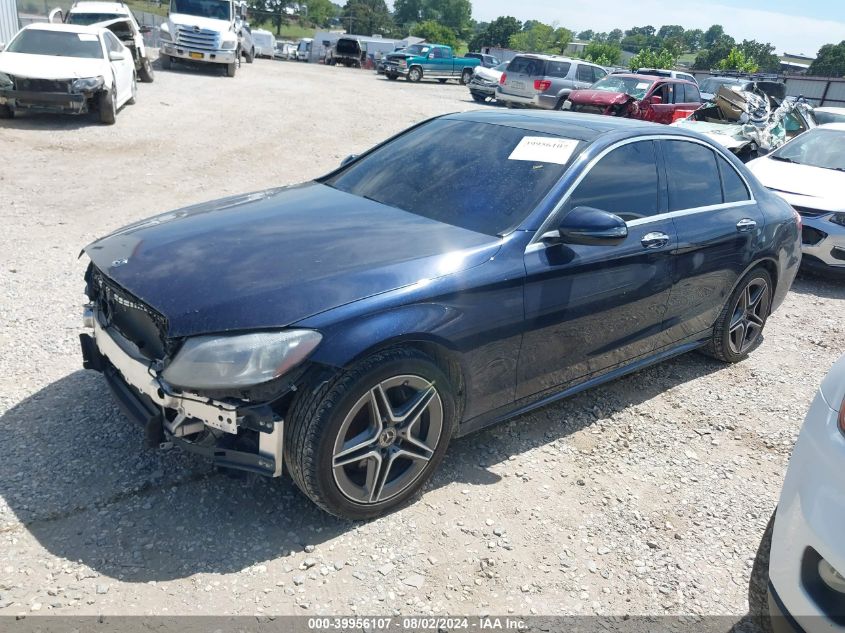 55SWF8EB8KU286071 2019 MERCEDES-BENZ C CLASS - Image 2