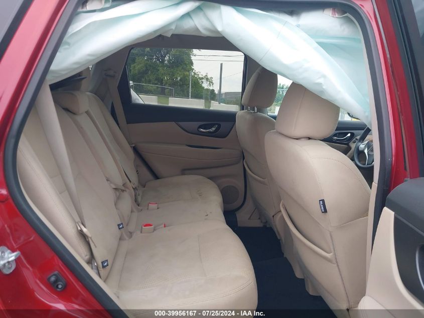 2016 Nissan Rogue Sv VIN: 5N1AT2MT5GC920285 Lot: 39956167