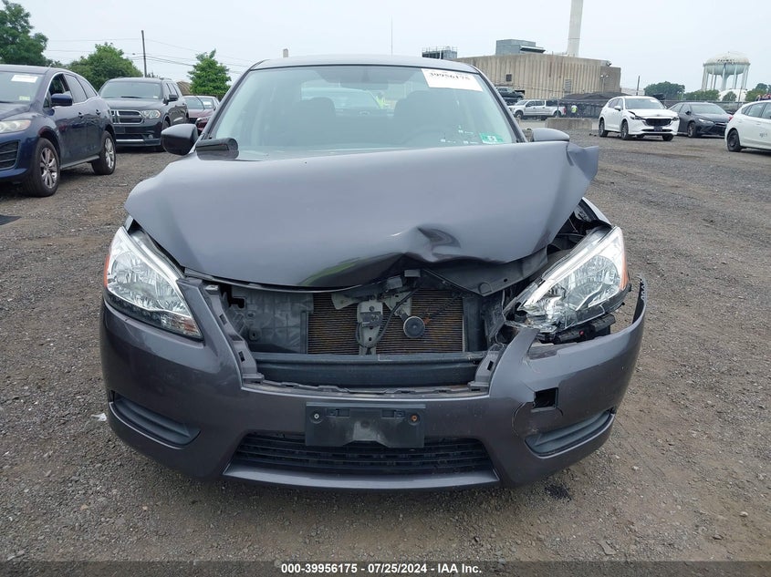 2014 Nissan Sentra S/Sv/Sr/Sl VIN: 3N1AB7AP7EY230525 Lot: 39956175