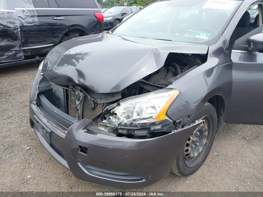 2014 Nissan Sentra S/Sv/Sr/Sl VIN: 3N1AB7AP7EY230525 Lot: 39956175