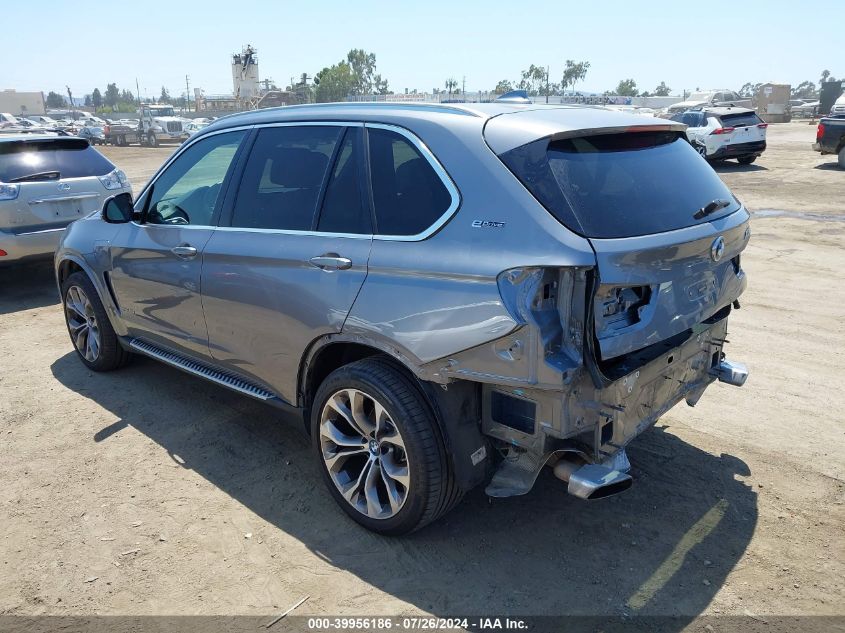 2018 BMW X5 Edrive xDrive40E Iperformance VIN: 5UXKT0C59J0V99827 Lot: 39956186