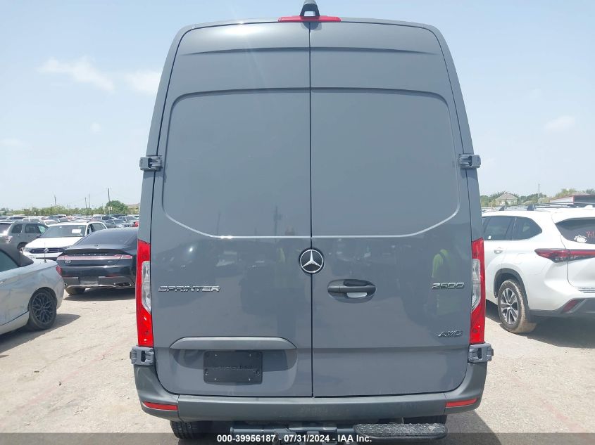 2024 Mercedes-Benz Sprinter 2500 Standard Roof 4-Cyl Diesel Ho VIN: W1Y4NBVY8RT181241 Lot: 39956187