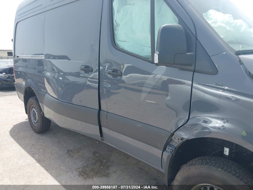 2024 Mercedes-Benz Sprinter 2500 Standard Roof 4-Cyl Diesel Ho VIN: W1Y4NBVY8RT181241 Lot: 39956187