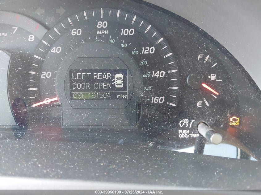 2007 Toyota Camry Xle V6 VIN: 4T1BK46K17U047619 Lot: 39956190
