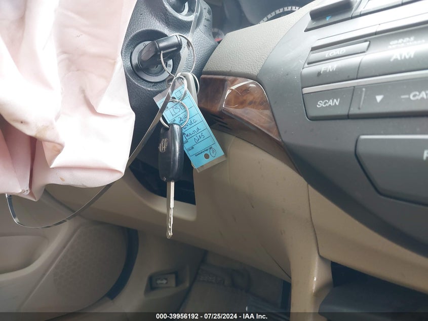 2010 Honda Accord Sdn 2.4 Ex-L/Ex-L VIN: 1HGCP2F80AA080205 Lot: 39956192