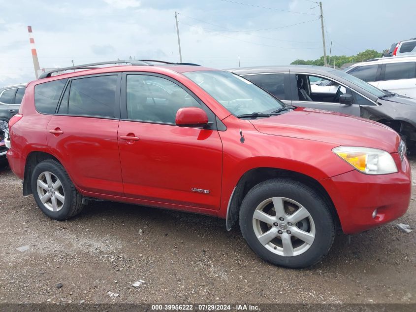 2008 Toyota Rav4 Limited V6 VIN: JTMZK31V186015032 Lot: 39956222