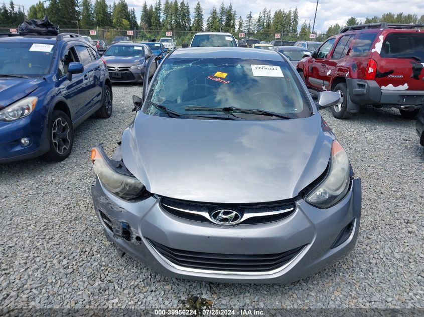 2013 Hyundai Elantra Gls VIN: KMHDH4AE7DU818962 Lot: 39956224