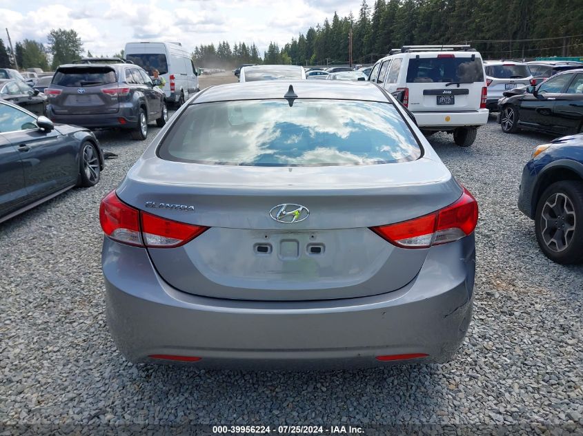 2013 Hyundai Elantra Gls VIN: KMHDH4AE7DU818962 Lot: 39956224