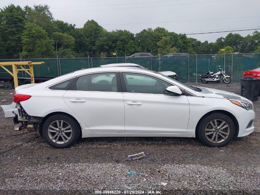 2016 Hyundai Sonata Se VIN: 5NPE24AF9GH385226 Lot: 39956228