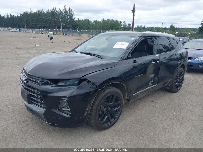VIN 3GNKBFRS8KS693042 2019 CHEVROLET BLAZER PREMIER