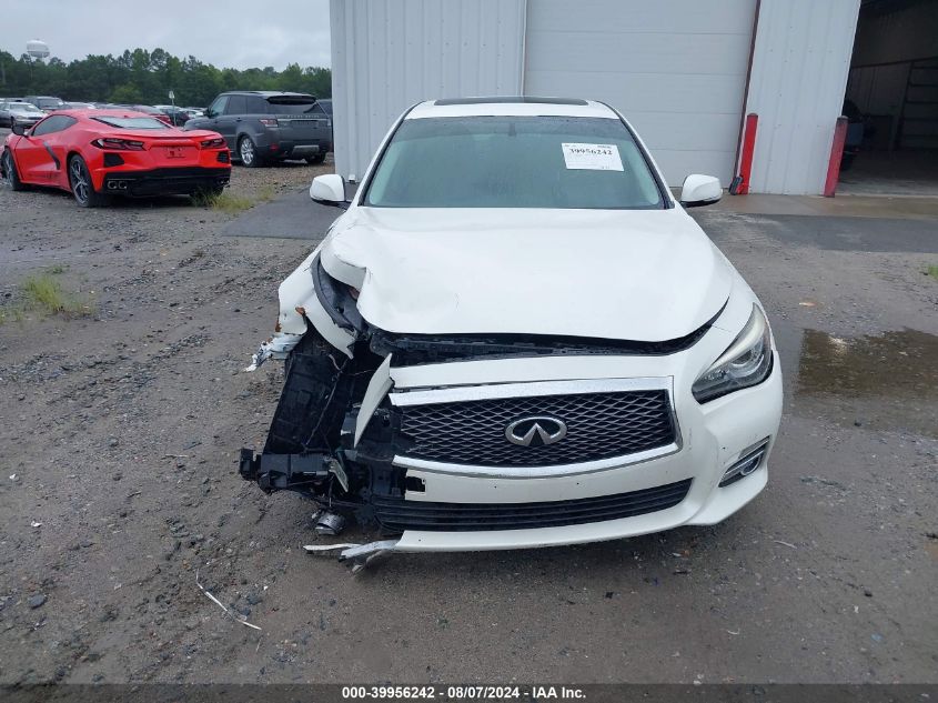 2016 Infiniti Q50 3.0T Premium VIN: JN1EV7ARXGM342414 Lot: 39956242