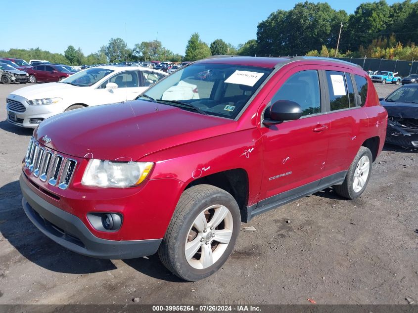 2012 Jeep Compass Sport VIN: 1C4NJDBB1CD553181 Lot: 39956264