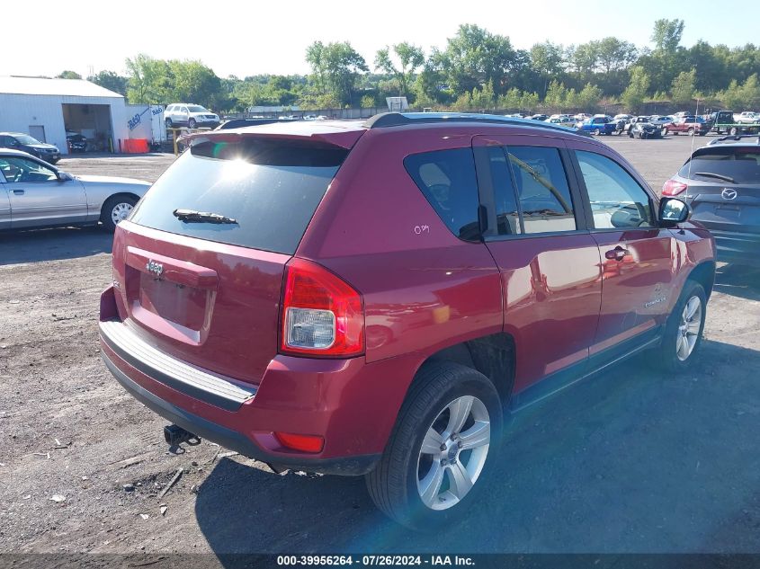 2012 Jeep Compass Sport VIN: 1C4NJDBB1CD553181 Lot: 39956264