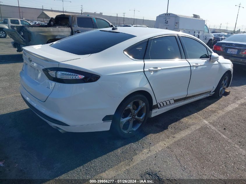 2016 FORD FUSION SE - 3FA6P0H77GR247233