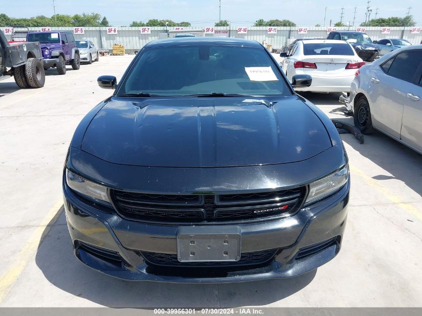 2018 Dodge Charger Sxt Rwd VIN: 2C3CDXBG6JH306898 Lot: 39956301