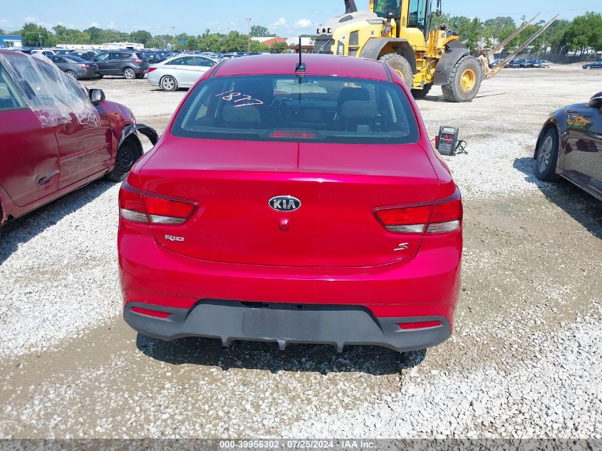 2020 Kia Rio S VIN: 3KPA24AD7LE278669 Lot: 39956302