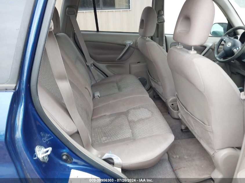 2005 Toyota Rav4 VIN: JTEGD20V450051465 Lot: 39956303