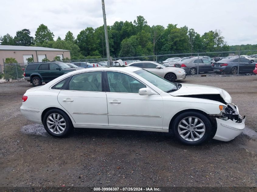 2007 Hyundai Azera Limited/Se VIN: KMHFC46F67A147444 Lot: 39956307