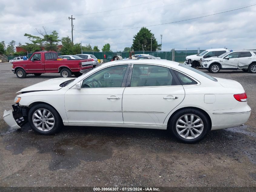 2007 Hyundai Azera Limited/Se VIN: KMHFC46F67A147444 Lot: 39956307