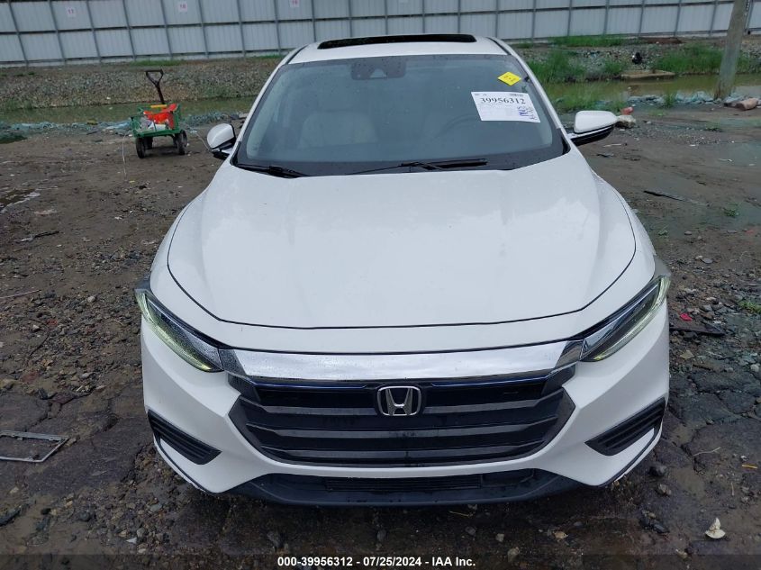 2019 Honda Insight Touring VIN: 19XZE4F93KE030545 Lot: 39956312