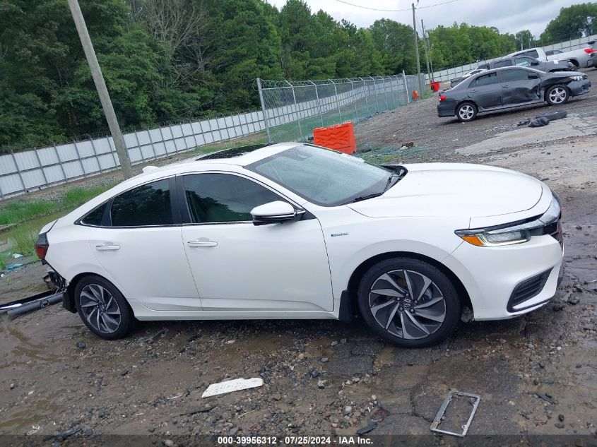 2019 Honda Insight Touring VIN: 19XZE4F93KE030545 Lot: 39956312