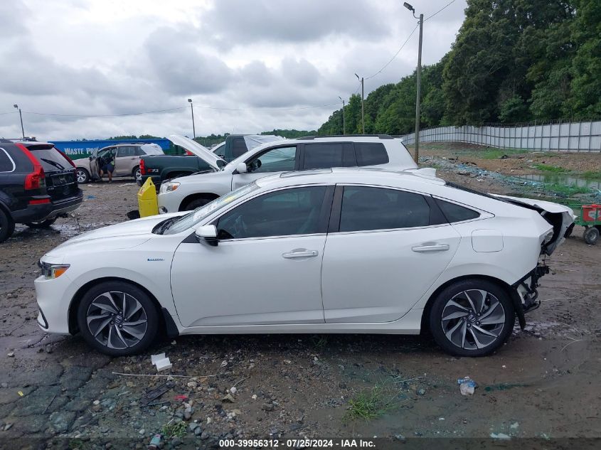 2019 Honda Insight Touring VIN: 19XZE4F93KE030545 Lot: 39956312