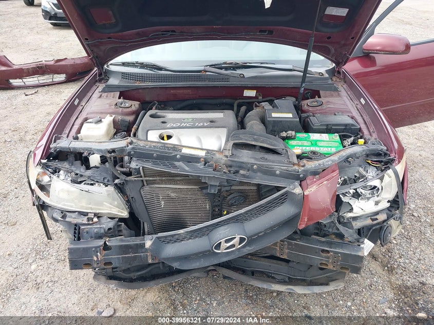 2008 Hyundai Sonata Gls VIN: 5NPET46C08H325283 Lot: 39956321