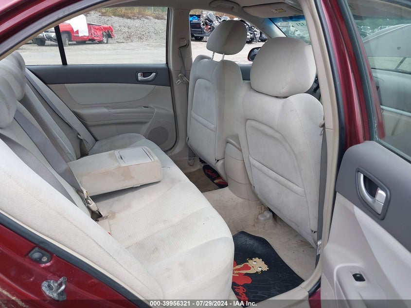 2008 Hyundai Sonata Gls VIN: 5NPET46C08H325283 Lot: 39956321