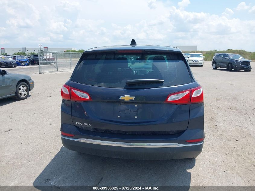 2018 Chevrolet Equinox Ls VIN: 3GNAXHEV2JL330611 Lot: 39956325