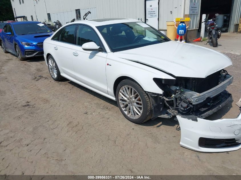 2016 Audi A6 3.0T Premium Plus VIN: WAUFGAFC4GN001983 Lot: 39956331