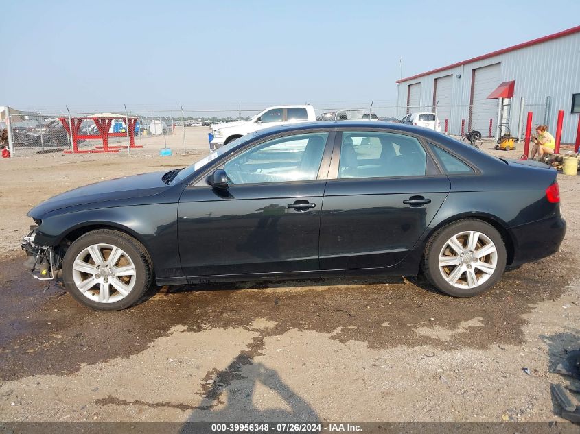 2011 Audi A4 2.0T Premium VIN: WAUBFAFL6BN030881 Lot: 39956348