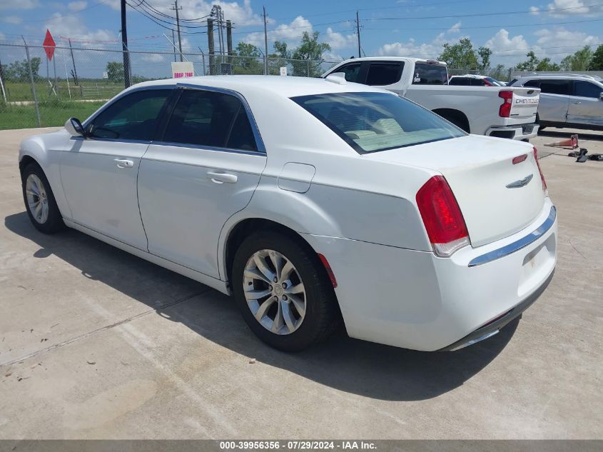 2015 Chrysler 300 Limited VIN: 2C3CCAAG5FH853282 Lot: 39956356