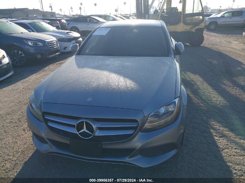 2016 Mercedes-Benz C 300 Luxury/Sport VIN: 55SWF4JB9GU144852 Lot: 39956357