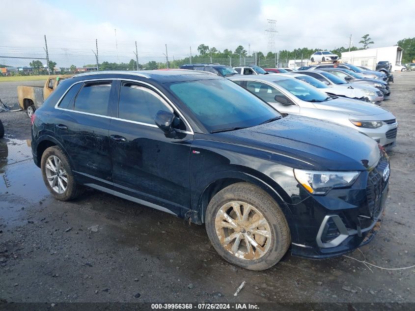 2022 Audi Q3 Premium 45 Tfsi S Line Quattro Tiptronic VIN: WA1DECF3XN1082966 Lot: 39956368