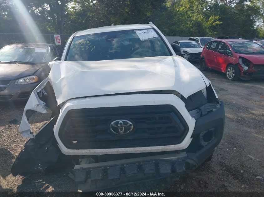 2022 Toyota Tacoma Sr/Sr5 VIN: 3TYSX5EN7NT010782 Lot: 39956377