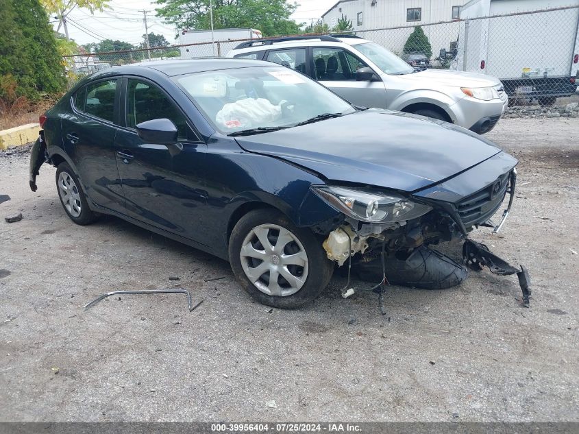 2016 MAZDA MAZDA3 I SPORT - 3MZBM1T79GM326881