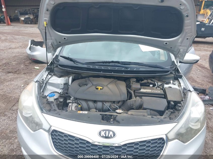 2016 Kia Forte Lx VIN: KNAFX4A65G5580078 Lot: 39956405