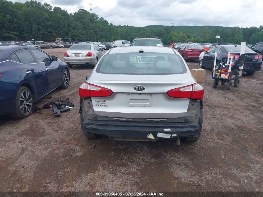 2016 Kia Forte Lx VIN: KNAFX4A65G5580078 Lot: 39956405